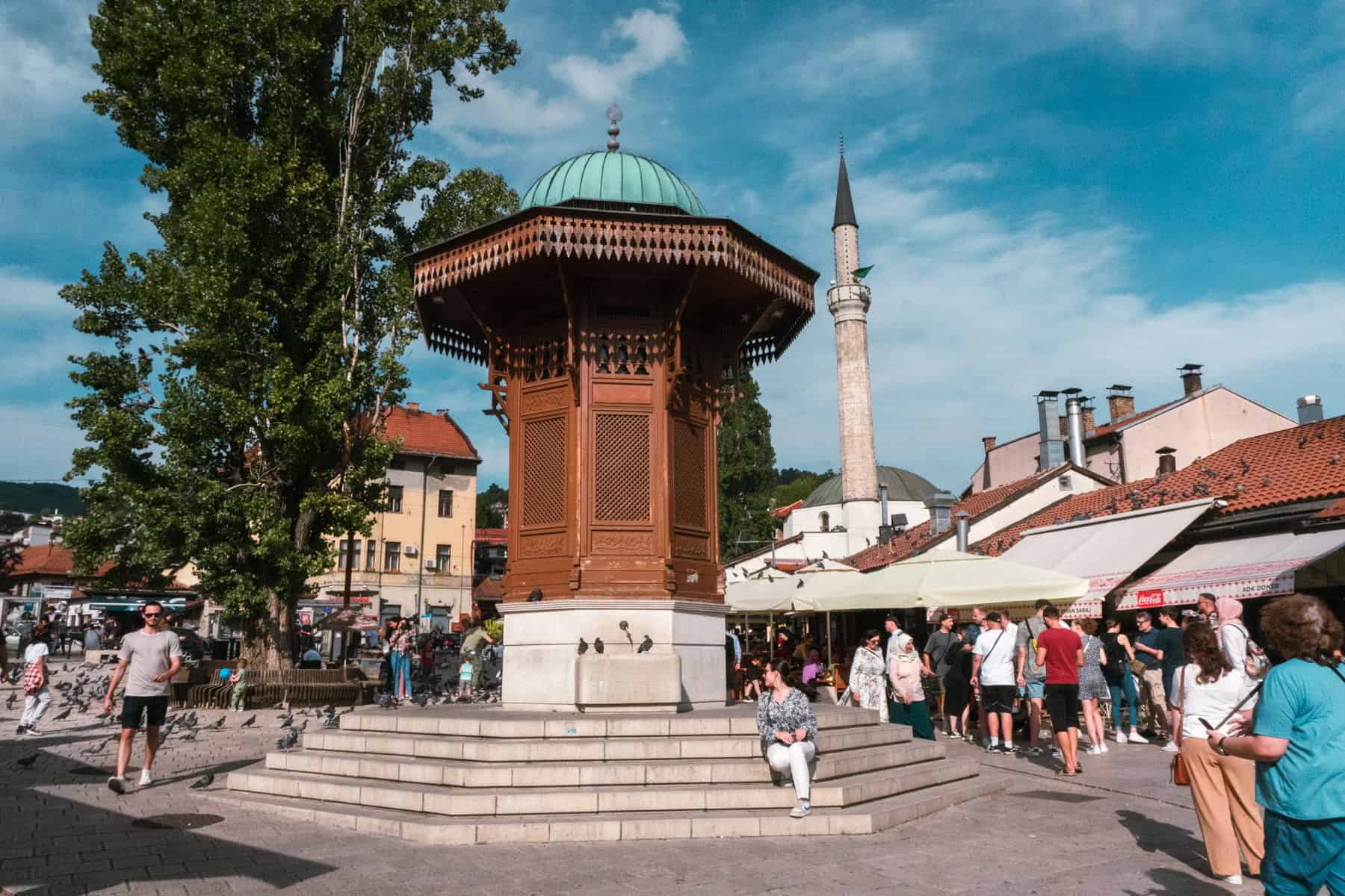 Sarajevo city view